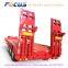 Best Price Heavy Duty Construction Machines Transport Semi Trailer Low Bed Lowbed Truck Semi Trailer for Sale