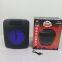 Bo?te de son portable pour fête, haut-parleur RGB sans fil avec lumière LED et poignée, petit lecteur de musique miniaturisé
