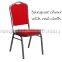Wholesale steel stackable banquet chair used in hotel