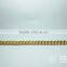 China supplier aluminum curb chain for bracelet, twisted chain for jewelry