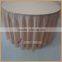 SQN#29 elegant decoration peach beaded sequin fancy wedding table cloths