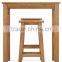 DT-4096 Space Saving Solid Wood Dining Table Set