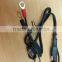 SAE cable to ring terminal UL SPT-2 18AWG cable 500MM with SAE plug and molding FUSE holde power cable