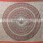 Special handmade Mandala cotton Elephant tapestry tiedye picnic blanket wholesale