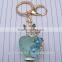 High Quality Car Bag Charm Rhinestone Crystal Key Holder Creative Perfume Bottle Key Chain