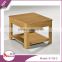 Hot sale living room furniture sets simple design mdf board cheap modern durable wooden coffee table
