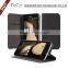 2015 ultra slim hot press wallet leather stand case for ASUS Zenfone C