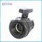 Plastic Pipe Fitting For Irrigation Pvc Black Single Union Ball Valve