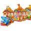 Fairground Rides elephant Train Rides Theme Park Elaphant train
