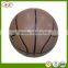 2016 high quality rubber basketball size 6 promotion basketball