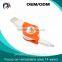 New !2 in 1Retractable USB A to Micro USB 0.8m Cable for Android Phone