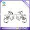 3D chrome rabbit hare shaped plastic car badge emblem sticker