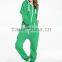 Wholesale Women Adult Autumn Fleece Jumpsuit Long Sleeves Playsuit