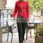 New Design Red Classic Restaurant Waitress Uniform