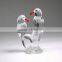 handmade k9 Crystal bird Animal crafts