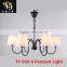 Classic Design Iron Art LED Pendant Chandelier Lamps Lights Lighting for Indoor Decoration With Own Factory