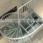 decorative indoor stainless steel glass spiral stairs ---YUDI