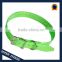 green color Cheap TPU dog collar in stock