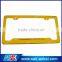 Aluminum custom license plate frame for car truck van