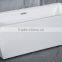 SUNZOOM UPC/cUPC certified resin freestanding bathtub, bathtub acrylic, small square bathtub sizes