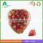 Plastic Material And Blister Process Type Heart Shape Clam Shell