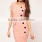 OEM Manufacture Ladies Midi Dresses Womens Formal Dress Customized Design