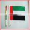 Special design flag,hot selling hand held flag,30*45cm car hood flag