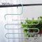 High quality S-shape metal pants rack Hangers Wardrobe 5 Tiers Metal Rack