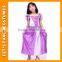 New design arrival sofia princess dresses for girls light purple dress girl wedding dress PGCC-2250