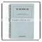 custom printing paper notebook/ YO binding notebook