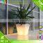 color changingled waterpoof square LED glowing plastic flower pot