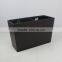 Hotel Leatherette Waste Basket With Plastic Liner