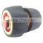 3/4" HOSE CONNECTOR (STOP), Brass, Soft grip, TRP coated