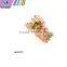 Women New Flower Print Plastic Hair claw