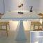 White Y-185 Table made by fiberglass in rectangular