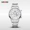 Luxury WEIDE Men Sports Watches Japan Quartz Analog 3ATM Waterproof Fashion Dive Wristwatch For Men Full Steel Military Watch