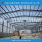 Structural steel frame warehouse construction