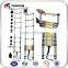 standard telescopic aluminum extension safety step platform ladder with handrail