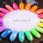 Fluorescence Candied Miraclous Dry Nail polish ,18 kinds of color noctilucent nail polish art tools