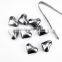 Reusable Heart Shape Stainless Steel Ice Cubes,wine cooler,whiskey ice cubes,chilling ice cubes