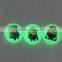 The Car Key Pendant Mobile Phone Bags or Necklace Pendant Little Yellow Man Glowing Stone Pendant