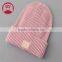 female warm knitted winter hats tip pointed coarse funny wool curling custom design winter hats
