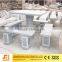 Factory customized granite stone bench for garden