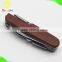 multifunction mini pocket knife with wood handle /small size wood handle knife