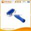 Chi-buy High Quality Wholesale Price Dog Rubber Brush with Rake,Three Sizes:XS155*75*40mm/ S:163.5*94*43mm/ L: 190*105.5*55mm