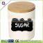 Promotional competive waterproof writable chalkboard stickers