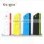 Colorful fast charging portable power bank 4000mah flat