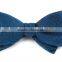 2016 hot sale pre-tied skinny checkered cotton linen woven jacquard bow ties for man