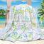 Microfiber filling custom printed quilt in stock lot