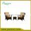 Outdoor furniture hot sale for restaurant rattan dining set